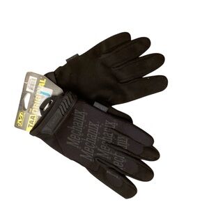 Mechanix Wear Black Gloves for Men Size Large